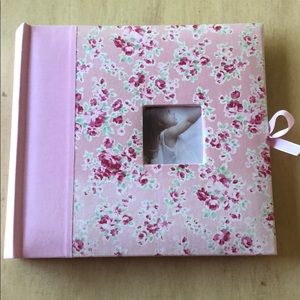 Pink photo album